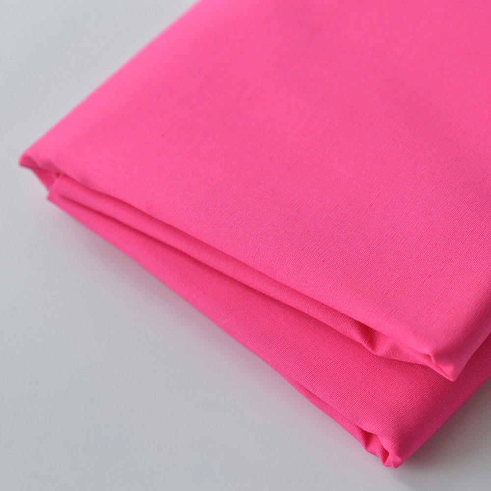 140x50cm Poplin Cotton Fabric Pre-Shrunk Solid Color for Baby Rompers Gender-Neutral Clothing Sewing Quilts Dressmaking Supplies