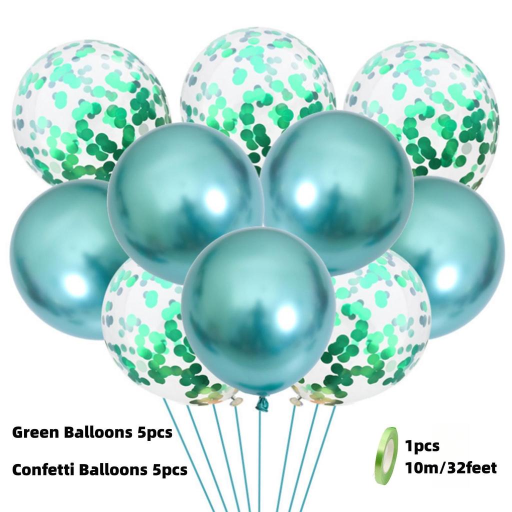 10pcs Globos Confetti Latex Balloons Wedding Decoration Baby Shower Birthday Party Decor Clear Air Balloons Valentine'S Day