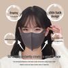 Women's 3D Thickened Cycling Face Mask - Warm, Cold-Proof, Eye Corner Protection for Autumn and Winter