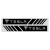 ELSUM1 2pcs Car Stripe Racing Strips Rear View Mirror 3D Stickers for Tesla Model 3 2021 S X Y Coil Mod WYE K80 Style Roadster Hub Caps