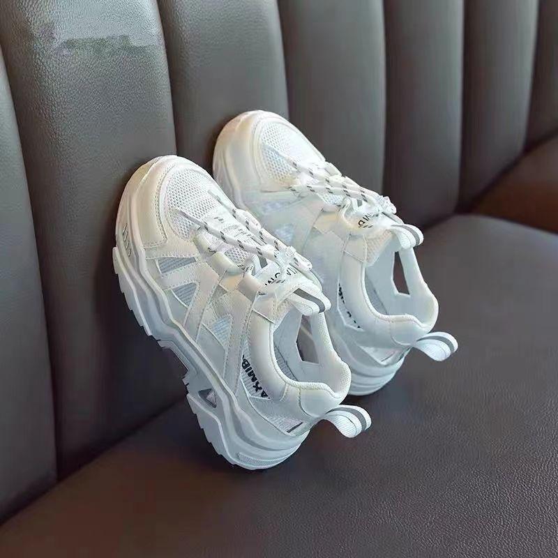 Summer Kids Shoes New Fashion Comfort Sneakers Soft Bottom Anti Slip Breathable Girls Shoe Casual Simple Retro Boy Shoe Tenis