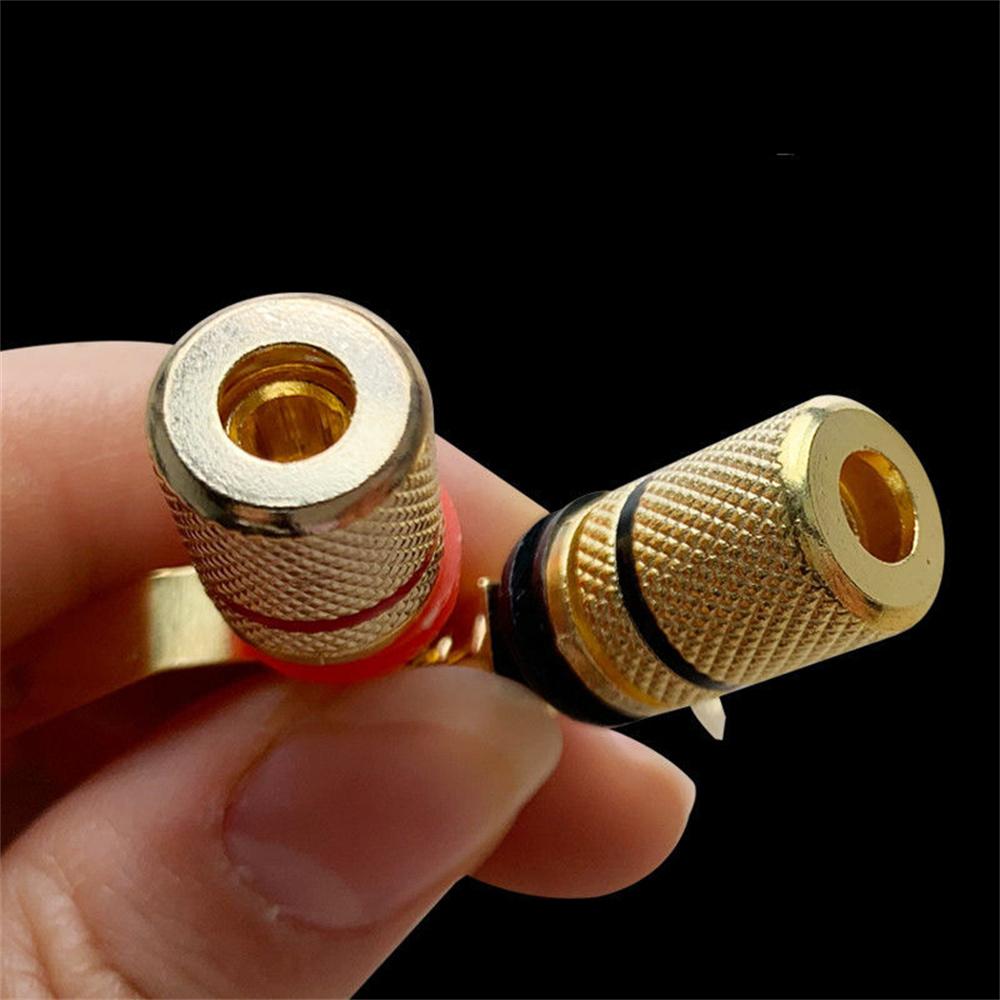 

New 20PCS Amplifier Speaker Terminal Binding Post Socket Connector Red+Black 4mm