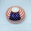 New Simulated Dumpling Squishy American Anniversary Edition Stress Balls With Steamer Reusable Rebound Squeeze Reliever Toys