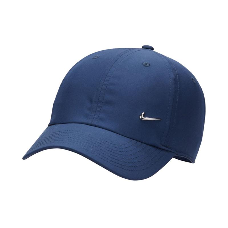 

Nike Dri-FIT Club Unstructured Metal Swoosh Cap Casual FB5372410 M/L синий