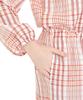 Narue Checkered Pajama Cream Puff Gauze Women's Set, (R)