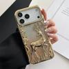 Luxury Electroplated Rhinestones Bling Case For iPhone 17 16 15 14 13 12 Pro Max 17Air Glitter Soft Cover For iPhone 17 Pro Max