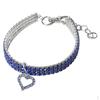 Chain Necklace Dogs Collar Rhinestone S/M/L