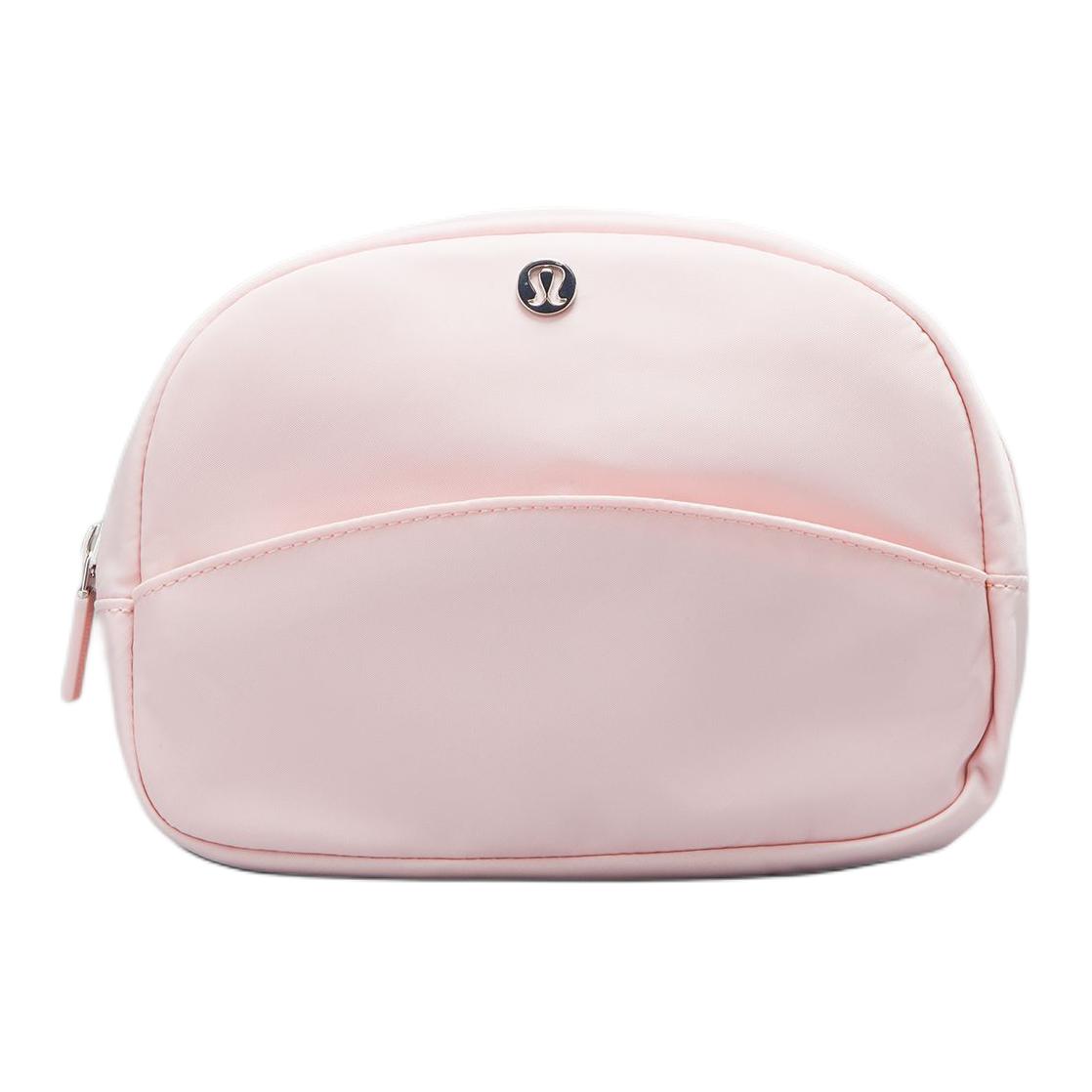 Lululemon City Essentials 4L Brand Logo Casual Fashion Nylon Clutch Women clutch Joy-Pink LW9FL7S-056852 Pink