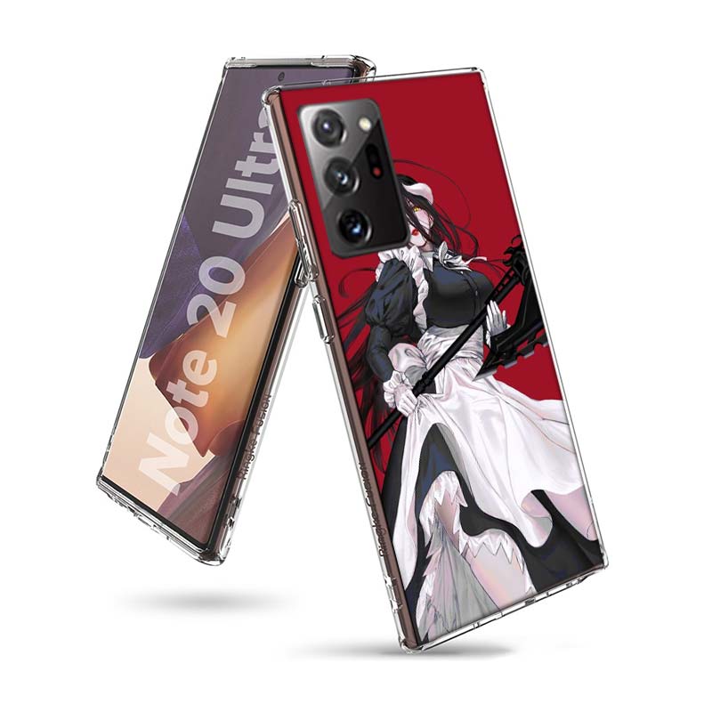 Albedo Overlord Phone Case for Samsung A55 A35 A25 A15 A07 A05S A16 A17 A26 A36 A37 A56 A57 Galaxy Note 20 10 A50S A71 A51 A31 A