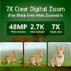Night Vision Monocular Infrared Monocular with 2.7K Video 48MP Photos Digital Scope for Hunting Wildlife Observation Surveillance Night Vision Scope