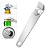 20pcs Stainless Steel Miniature Bottle Openers Safe Rounded Edges for Comfortable Grip Efficient Opening Device