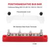 Waterproof Power Distribution Block M6 Stud Bus Bar Power Distribution Terminal Block  RV