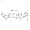 201 Stainless Steel Taco Holder Stand with W Shape for Burritos Pancakes Hot Dogs Sandwiches Compact and Lightweight