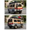 1/24 Scale Mitsubishi Delica Camping Van MPV Toy Car Model Diecast Vehicle Miniature Pull Back Sound & Light Collection Gift for Kid
