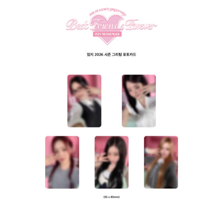 [Pre-order] ITZY-2026 SEASON'S GREETINGS [Best Friends Forever](Online Benefit)