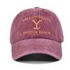 Stone Yellow Letter Embroidery Baseball Cap Sun Protection Breathable Gift Hat