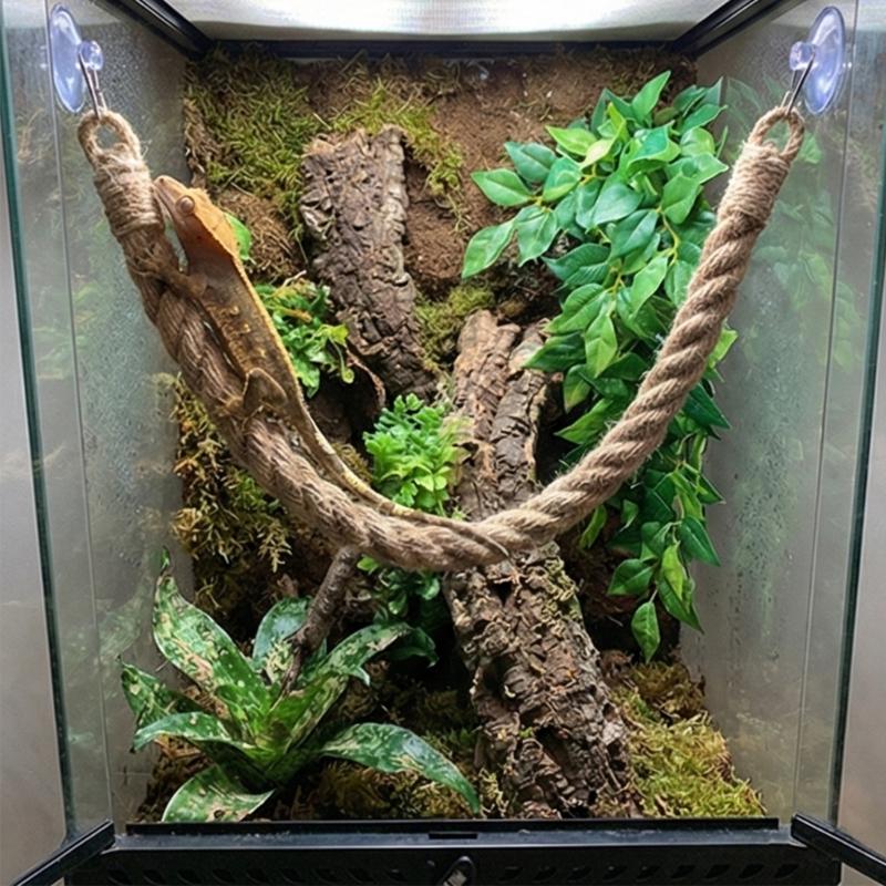 Reptiles Animal Tanks Accessory Climbing Rope Toy For Snake Climbing And Exercise Enclosure Toy for Reptiles Enrichment