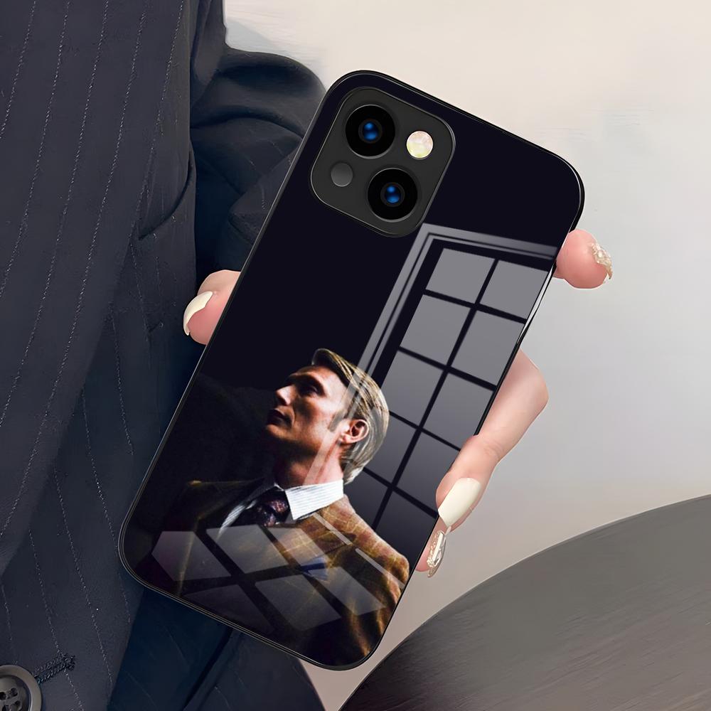 Horror TV Series Hannibal Phone Case For IPhone 17 Pro Max 15 Pro 16 14 Plus 12 13 Mini 11 Pro Shockproof Glass Cover