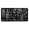 Flower Butterfly Nail Art Stamp Template Image Plate Manicure Accessory