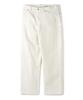 PARTIMENTO Duck Canvas Carpenter Pants Ivory