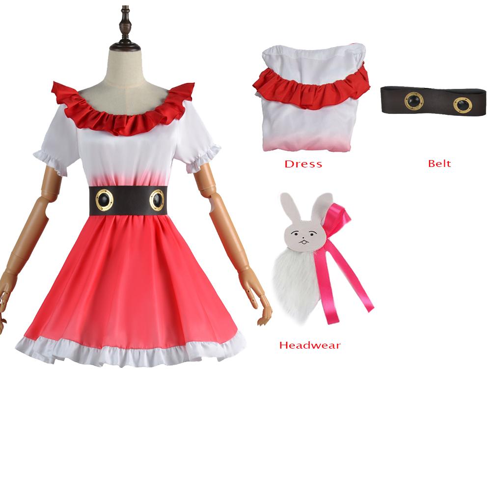 Japanese Anime Oshi No Ko Girls Hoshino Ai Cosplay Costume Carnival Vintage Pink Lolita Dress Rubii Akuamarin School Uniform Wig