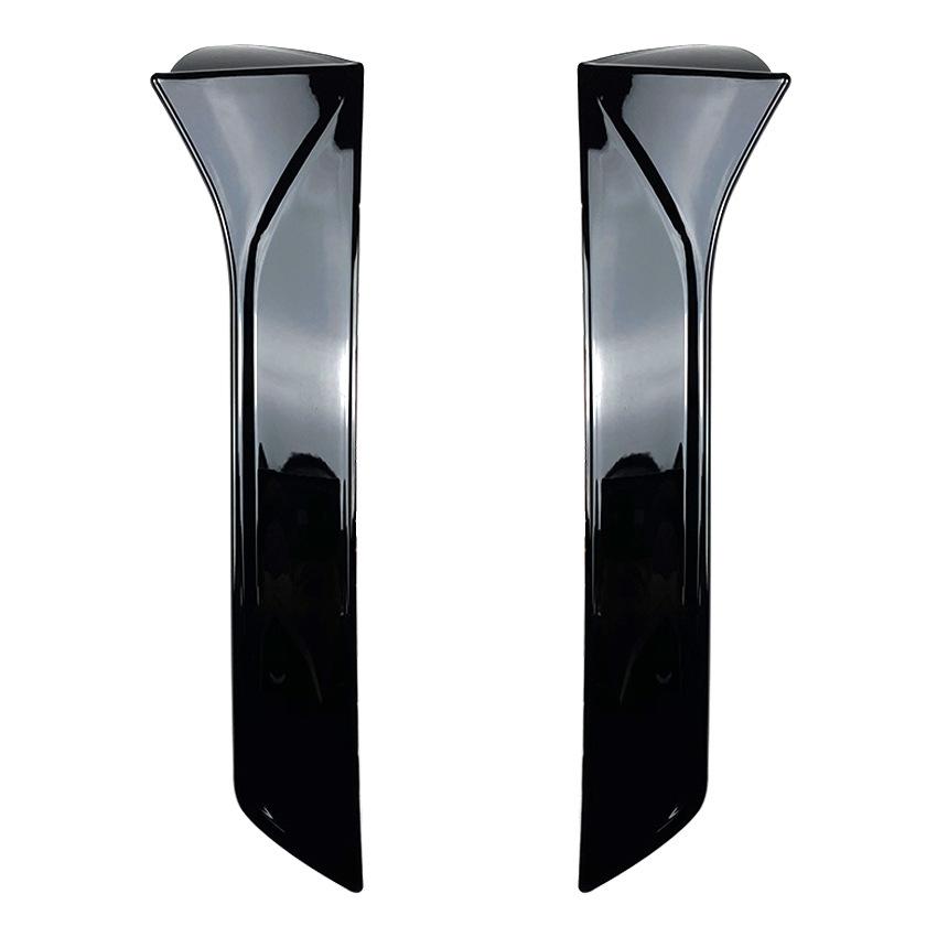 Universal Rear Spoiler for Renault Clio, Seat Leon, Ibiza | Aerodynamic Body Kit | Gloss Black ABS Plastic