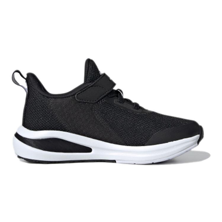 Adidas Fortarun El K Hook and loop Slip Resistant, Abrasion Resistant, Breathable Low top Kids' Running Shoes FW2579