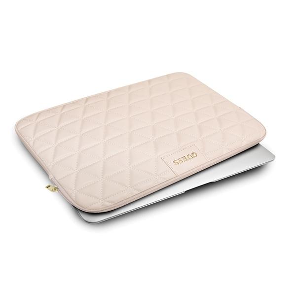 Case for MacBook 13 Guess Quilted Pink