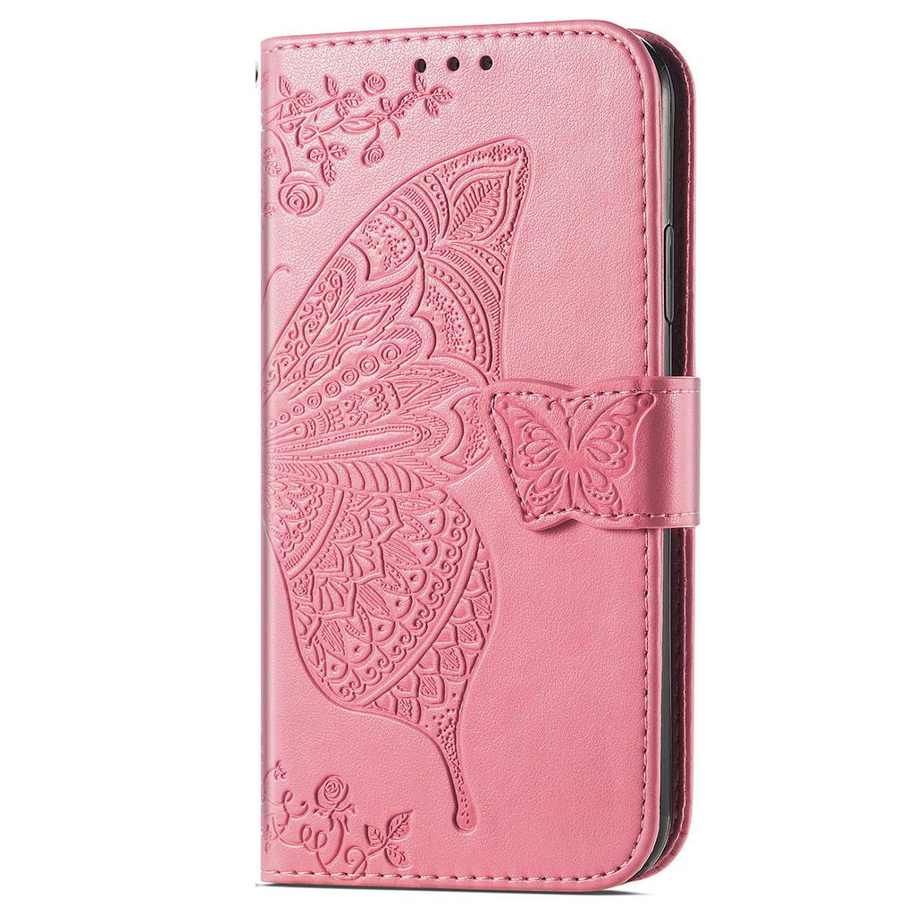 For Samsung Galaxy A16 5G/A16 4G Case PU Leather Wallet Phone Cover Butterfly Pattern