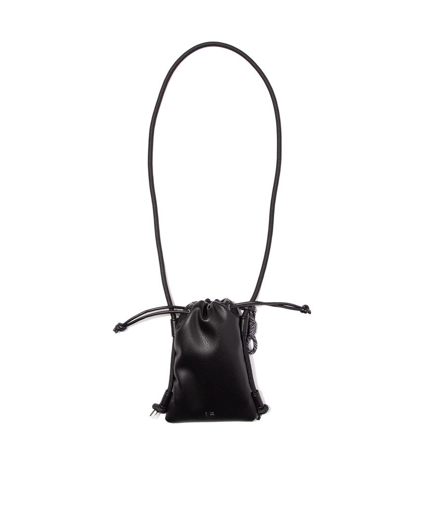 FCE TECH LEATHER MAP POCHETTE_Black