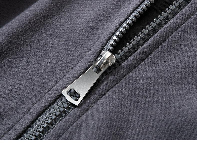 Damen Schwarze Fleecegefütterte Slim Fit Windjacke, Herbst/Winter 2025, Stehkragen, Normale Schulter.