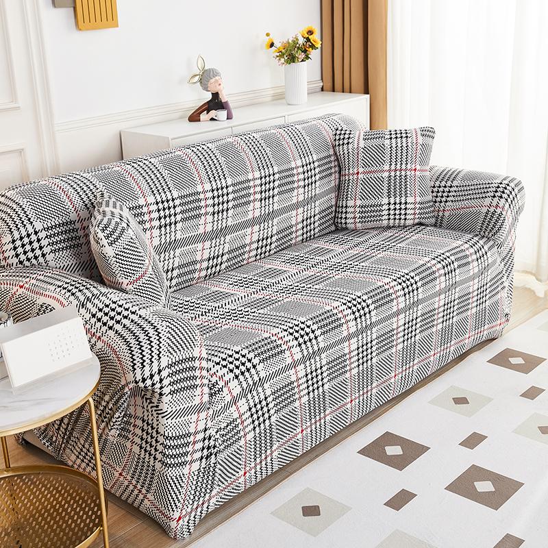 Printed Sofa Cover Stretch Couch Cover Sofa Slipcovers for Couches and Loveseats Washable  Furniture Protector for Pets Kids