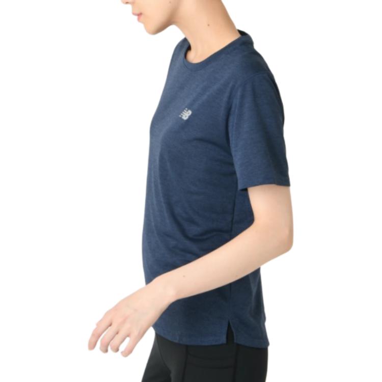 New Balance T Shirt Women's Marine Blue WT41253-NNH