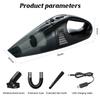 Wireless Car Vacuum Cleaner Portable Wet&Dry Handheld Strong Suction Car Vacuum Air Duster Built-in 1500 mAh*2 Li-ion Battery