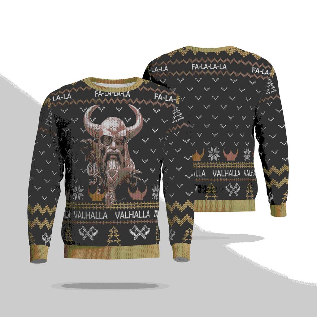 Men's Pullover Sweatshirt Loose Casual Long-sleeved Top 3D Digital Tattoo Printed Sweatshirt