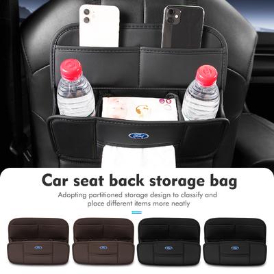 For Car Seat Back Storage Bag Hanging Organizer Box Accessories Focus Mk2 Mk3 Mk4 Fiesta Ranger Mondeo S-MAX Kuga