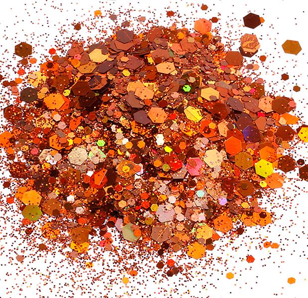 Multi-color Nail Sequins  Nail Art Flake Nail Glitter Paillette Mixed  Thin Shining 3D  Stickers Manicure Make up DIY