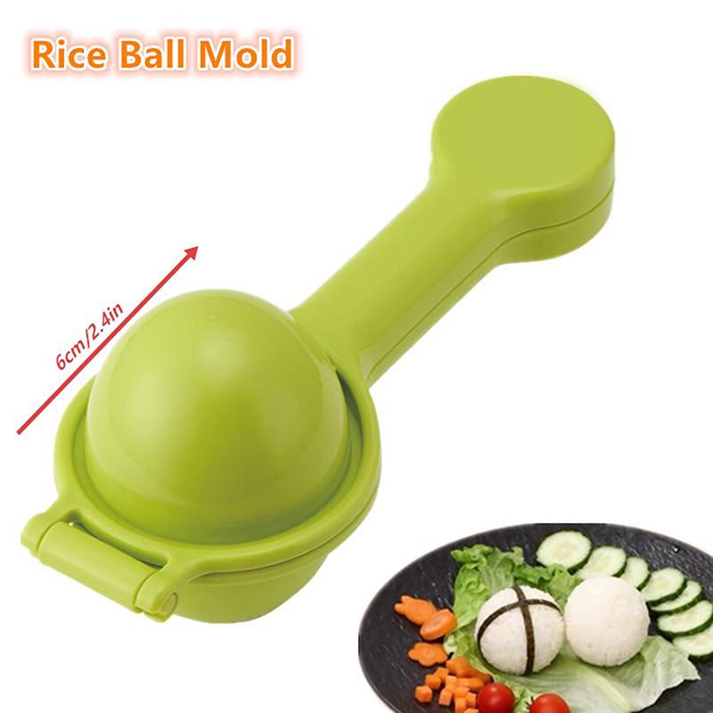 Rice Baller Ball Shaped Creativity Diy Sushi Tool Onigiri Mold Onigiri Mold Shake Molds Diy Sushi Tool For Children Home Kitchen