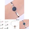 Luxurious Druzy Vintage Natural Geode Stone Jewelry Rhinestone Pave Druse Bracelets