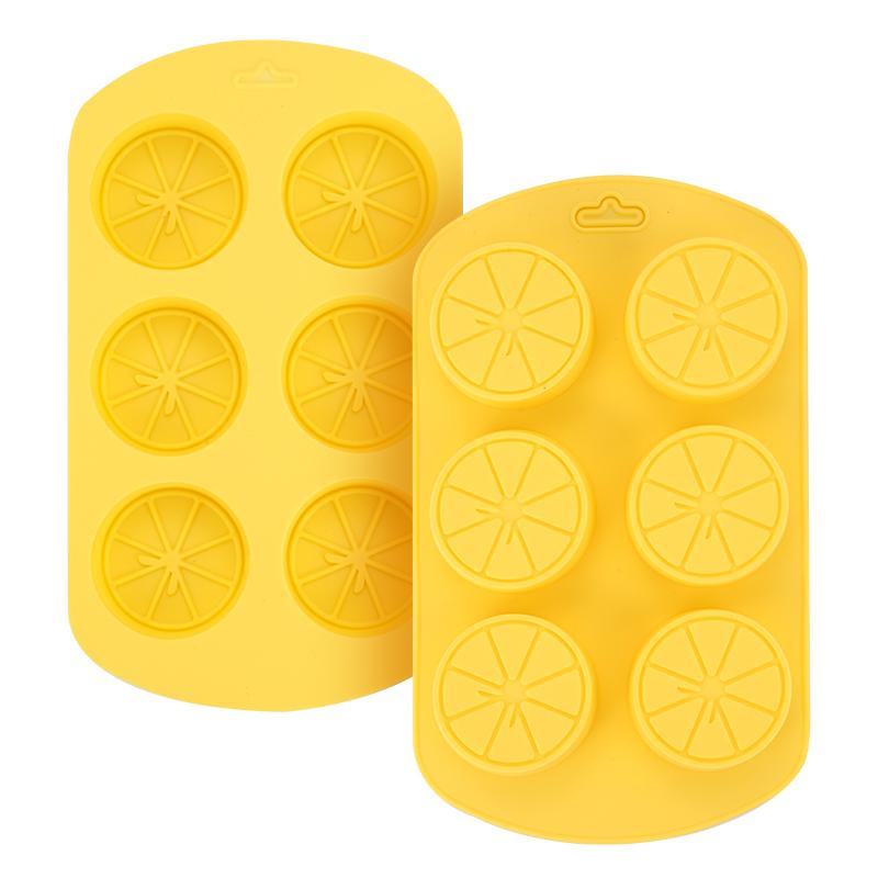 FAIS DU Fruit 6 Cavity Silicone Mold Ice Cube Fondant Molds Chocolate Candy Mould Baking Cake Decorating Tools Resin Candle Mold