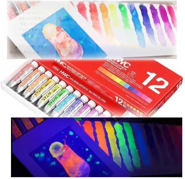 

Transparent Fluorescent Watercolor Holbein Art Transparent Watercolor Paints 2 5 Fluorescent Luminous Colors Art ASTM WATERCOLORS 5 12 Paints HWC