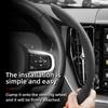 Suitable for Volvo Anti-Slip Buckle Segmented Suede Steering Wheel Cover Suitable for V40 V70 S60 C30 S40 S90 Xc90 Xc70 Xc Vnr