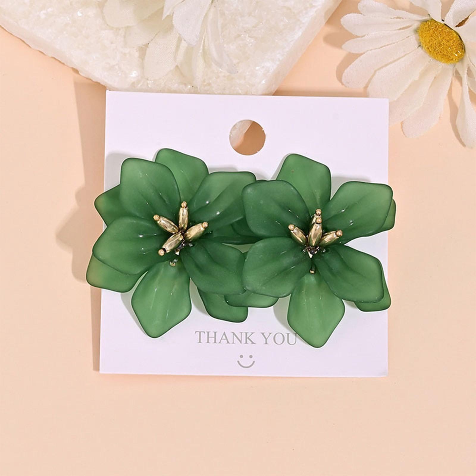 

Серьги-лепестки из акрила One Size