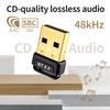 USB Bluetooth 6.0 Adapter Wireless Audio Receiver Transmitter Bluetooth 6.0 Dongle for PC Laptop Keyboard Mouse Headphone Speak