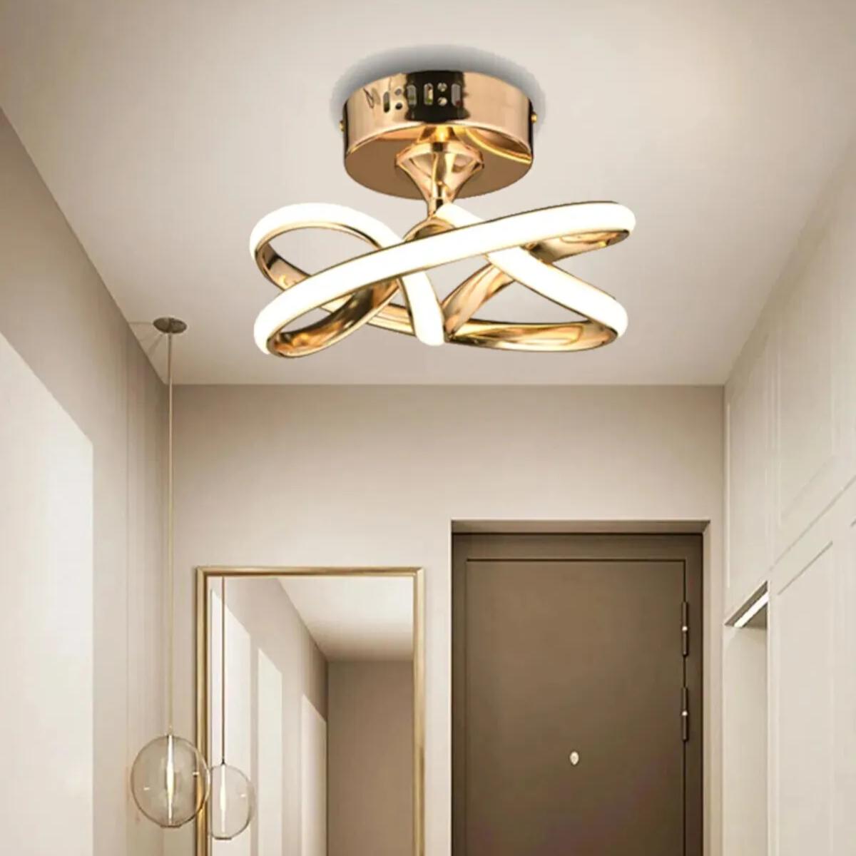 

Модель Vino Riserva, позолоченная металлическая гостиная, кухня, гостиная, спальня, современная светодиодная плафонирная люстра золотистый