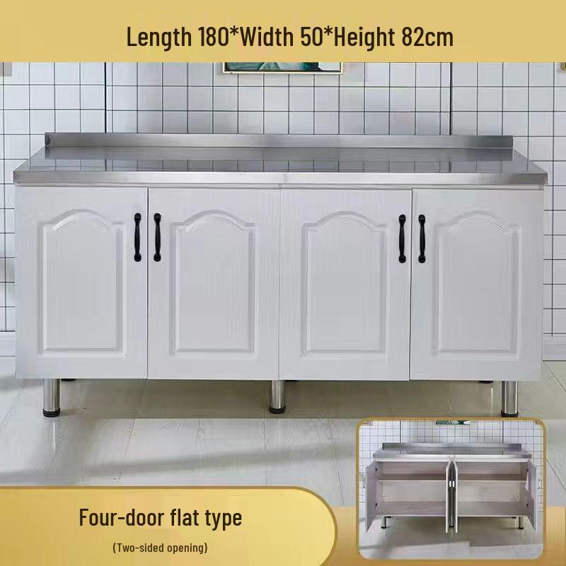 Economical Stainless Steel Kitchen Cabinet for Rental Homes