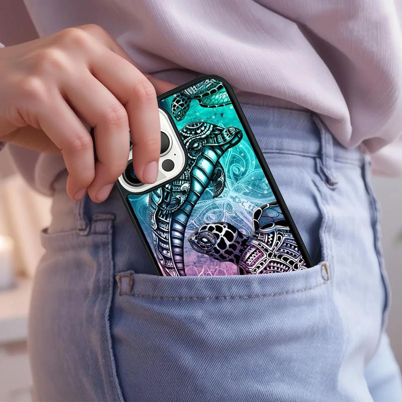 Turtles colourful Sea turtle shell colourful Phone Case For iPhone 17 Air 15 16e 14 13 Pro Max Coque 12 11 Pro Max PLUS cover
