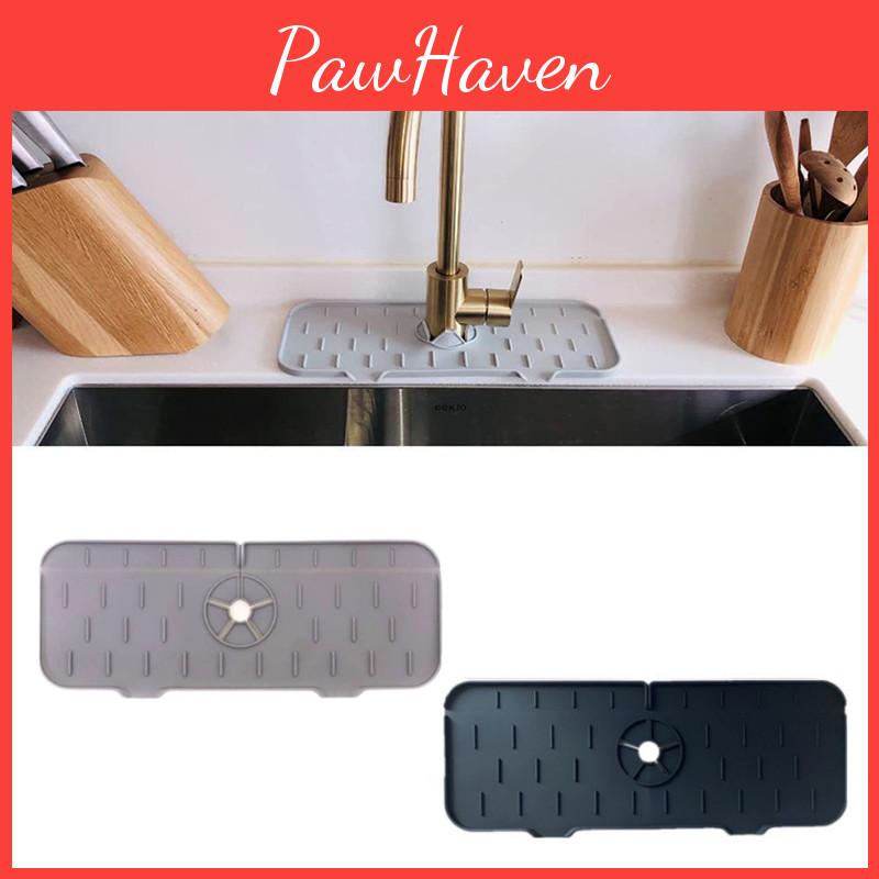 Kitchen Bathroom Faucet Splash-proof Silicone Pad Surround Design Easy To Install Perfect For Home And Hotel Use