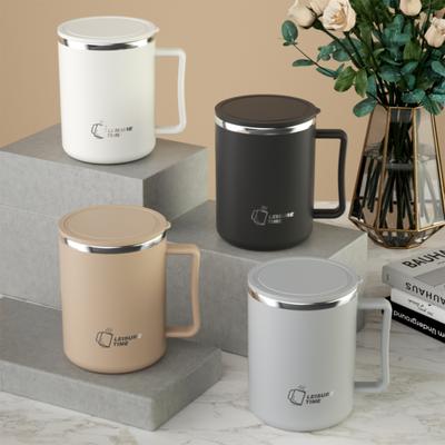 Double Wall Insulated Thermos Water Cup Sealed 304 Stainless Steel Drinking Cup Milk Coffee Mug for Office School Drinkware