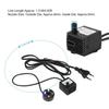 SM-016 2W Fish Tank Submersible Water Pump with 4 Colorful Lights Aquarium Filter for Rockery